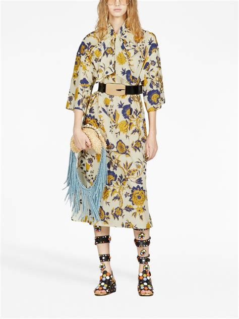 gucci floral dresses|Dresses and Jumpsuits for Women .